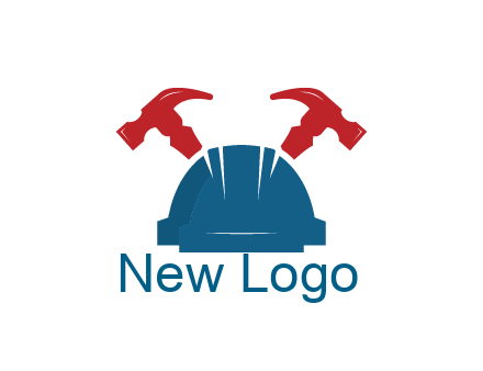 hammers with construction helmet