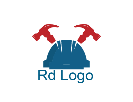 hammers with construction helmet