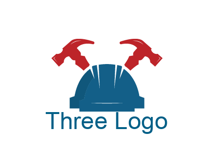 hammers with construction helmet