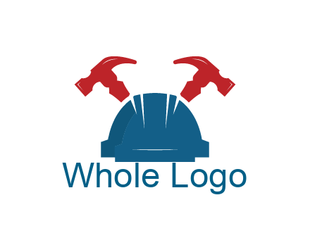hammers with construction helmet