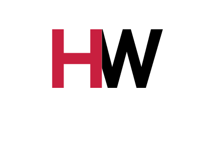 H W - Logo Design BY MBgraphix 387116 - Designhill