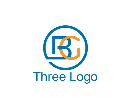 letter B joined with circle and letter G