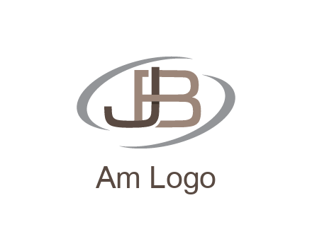 letter JB joined together with swooshes
