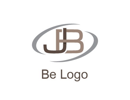 letter JB joined together with swooshes