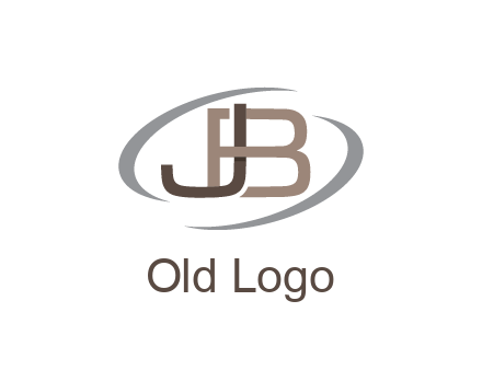 letter JB joined together with swooshes