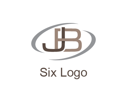letter JB joined together with swooshes