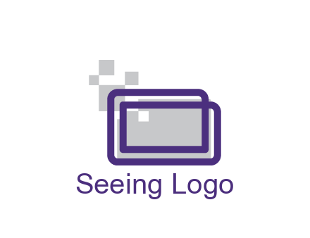 pixels behind line art box
