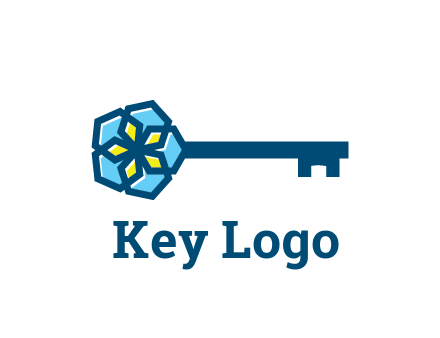 flower on key travel logo