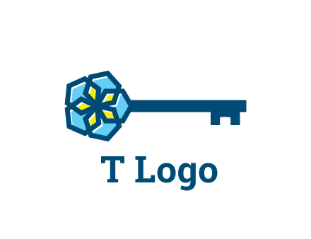 flower on key travel logo