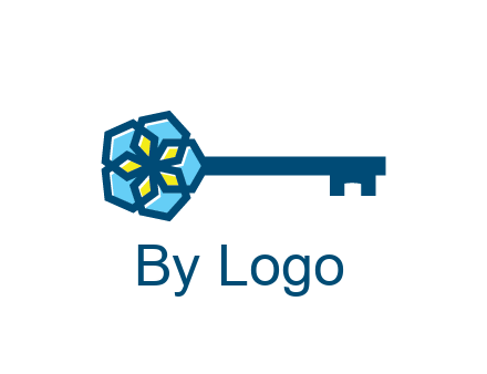 flower on key travel logo