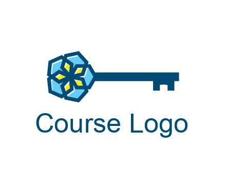 flower on key travel logo