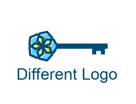 flower on key travel logo