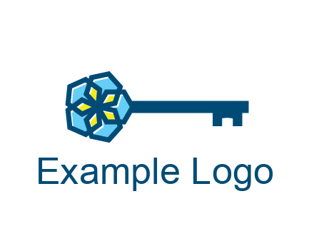 flower on key travel logo