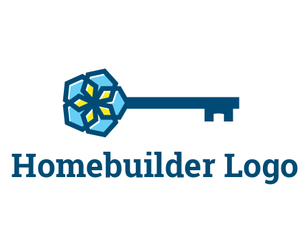 flower on key travel logo