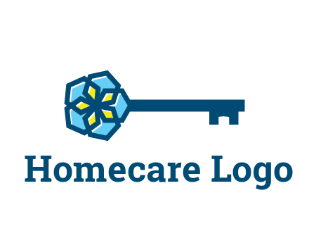 flower on key travel logo