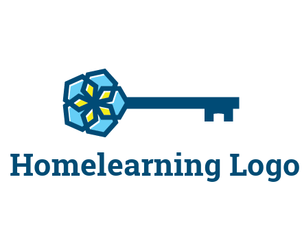 flower on key travel logo