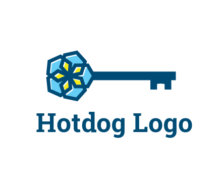 flower on key travel logo