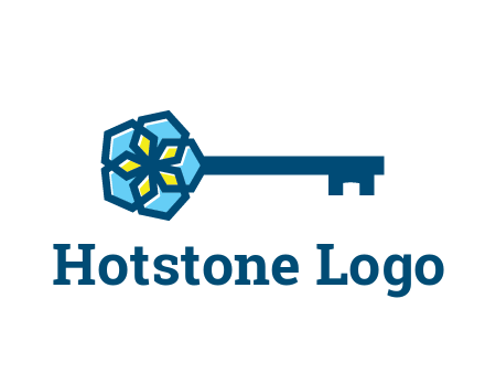 flower on key travel logo