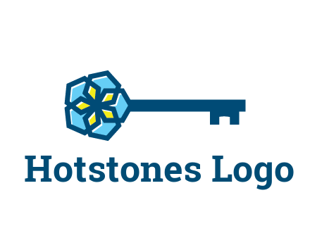 flower on key travel logo