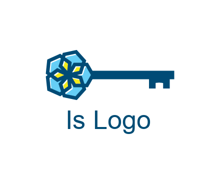 flower on key travel logo