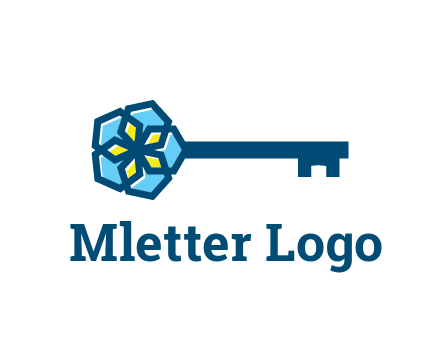 flower on key travel logo