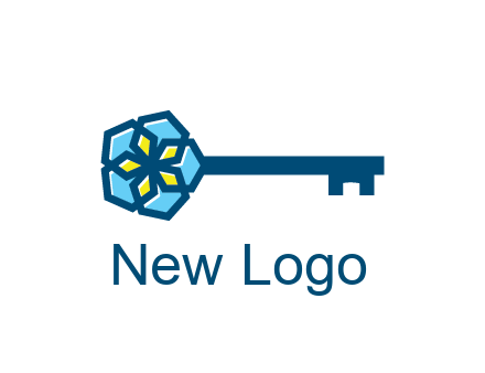 flower on key travel logo