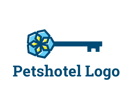 flower on key travel logo