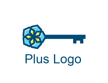 flower on key travel logo