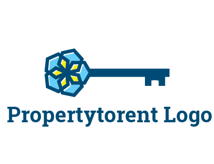 flower on key travel logo