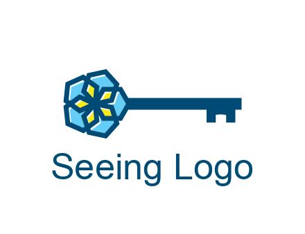 flower on key travel logo
