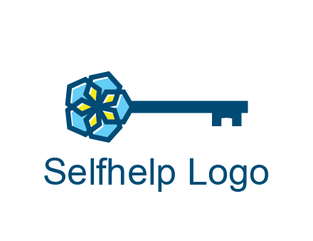 flower on key travel logo