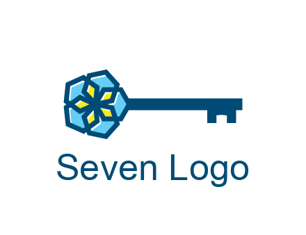 flower on key travel logo