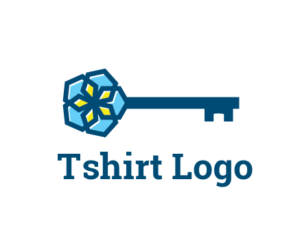 flower on key travel logo
