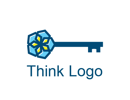 flower on key travel logo