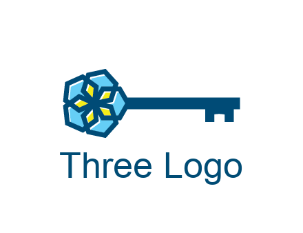 flower on key travel logo