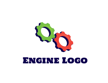 gears together engineering logo