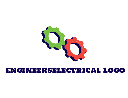 gears together engineering logo