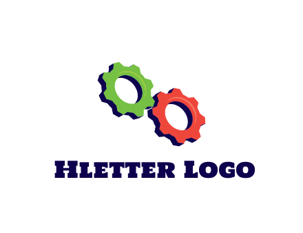 gears together engineering logo