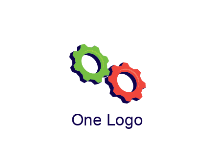 gears together engineering logo