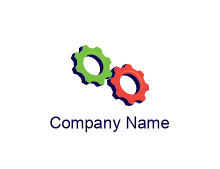 gears together engineering logo