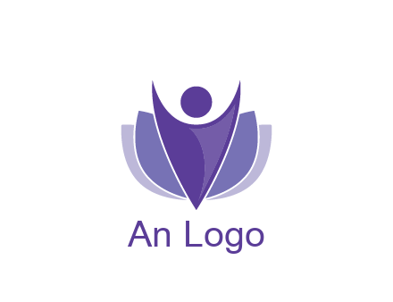 people icon with shield community logo