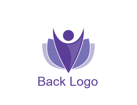 people icon with shield community logo