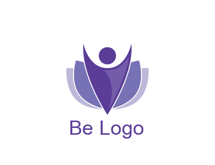 people icon with shield community logo