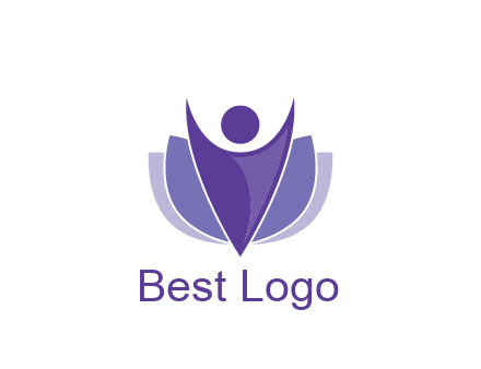 people icon with shield community logo