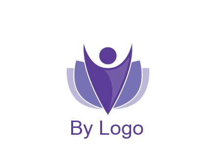 people icon with shield community logo