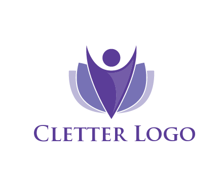 people icon with shield community logo