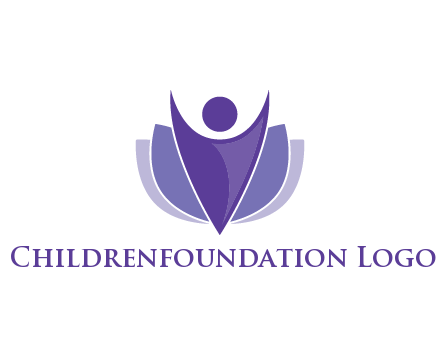 people icon with shield community logo