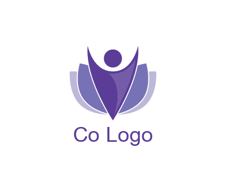 people icon with shield community logo