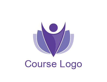 people icon with shield community logo