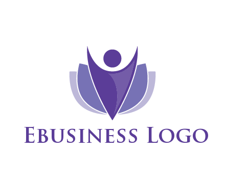 people icon with shield community logo